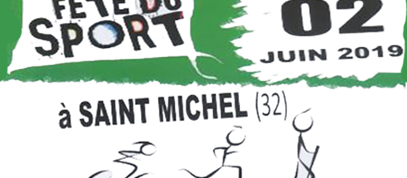 Fête du Sport, le 2 juin prochain