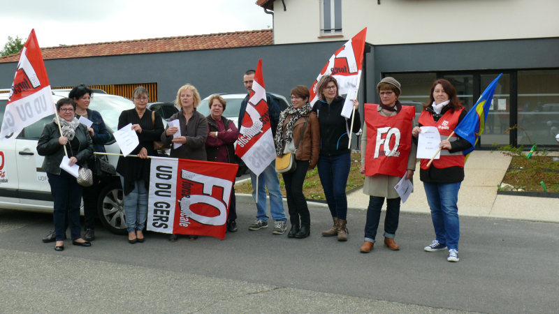 Le ras-le-bol des agents de l'EHPAD la Pépinière