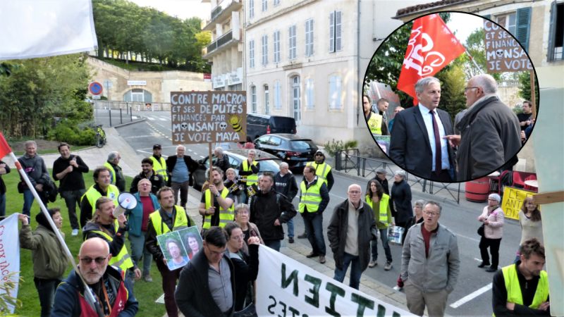 Réunion publique : en marche pour l'Europe.