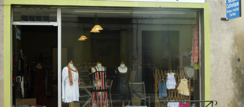 Nouveaux horaires à la boutique du Secours Catholique