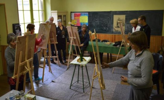 Atelier d'AMAGe en 2018 - Photo DR