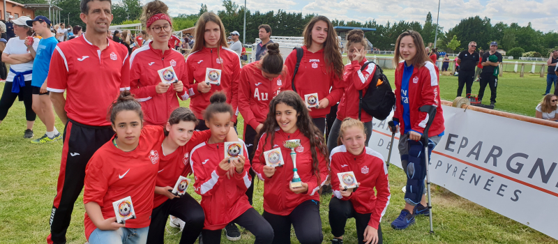 Les Filles d'Auch Football à la fête