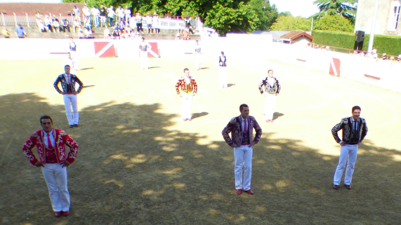 Une belle course landaise
