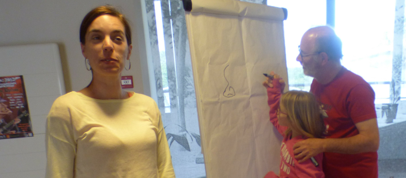  Quand les jeunes écoliers s'initient à La caricature