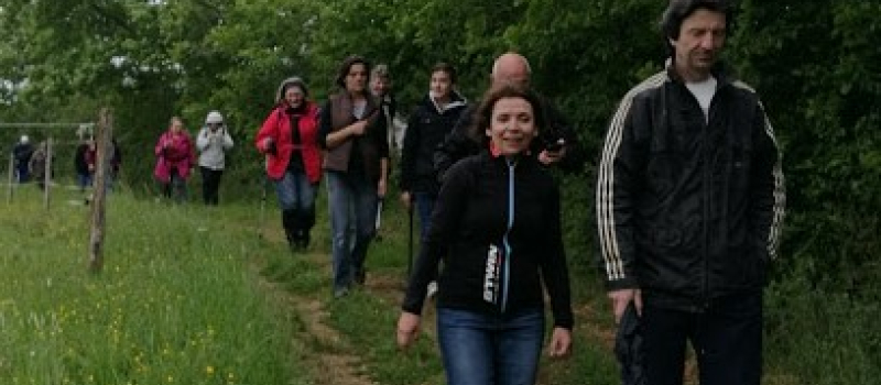 Randonnée, feu de joie et concert