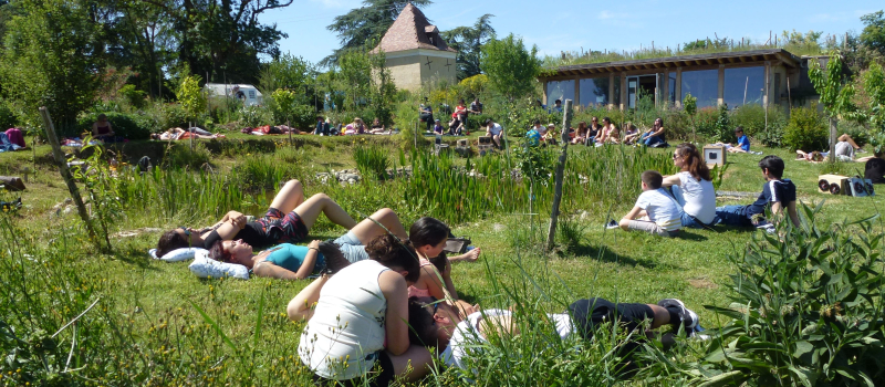 Une sieste bénéfique dans le cadre des rendez-vous aux Jardins