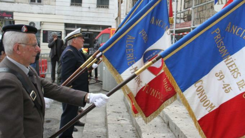 Hommage aux porte-drapeaux