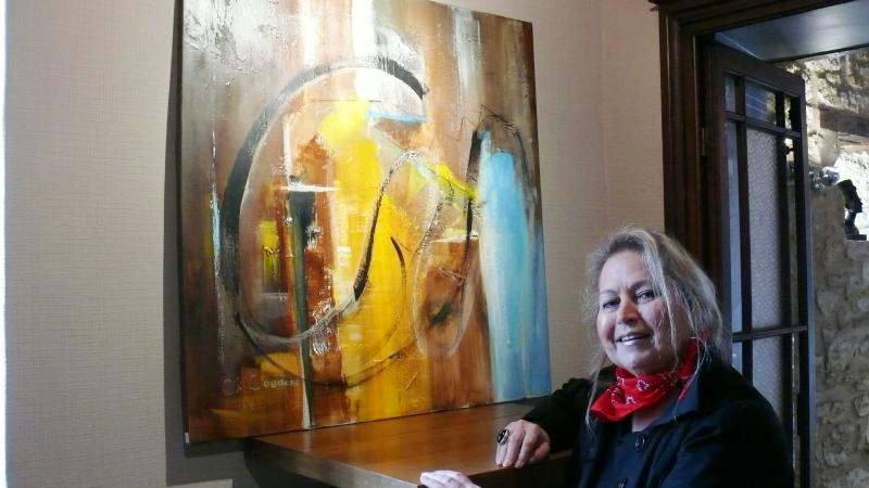 Christine Couderc : "La peinture du cœur"