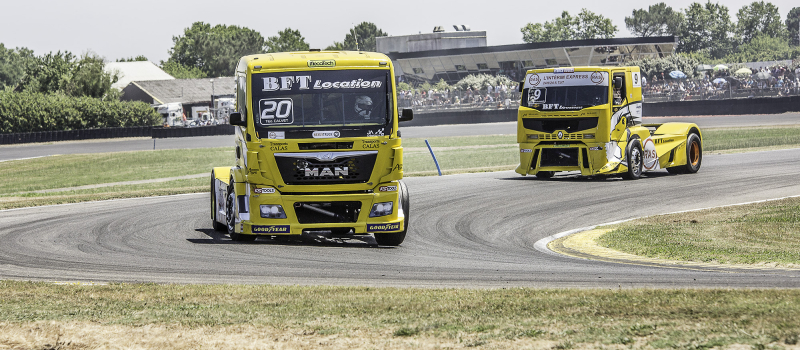 Les camions de course de retour à Nogaro  