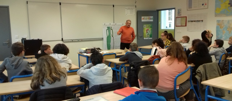 Partenariat entre le collège Vasconie et le Nouveau Cercle d'Histoire et d'Archéologie