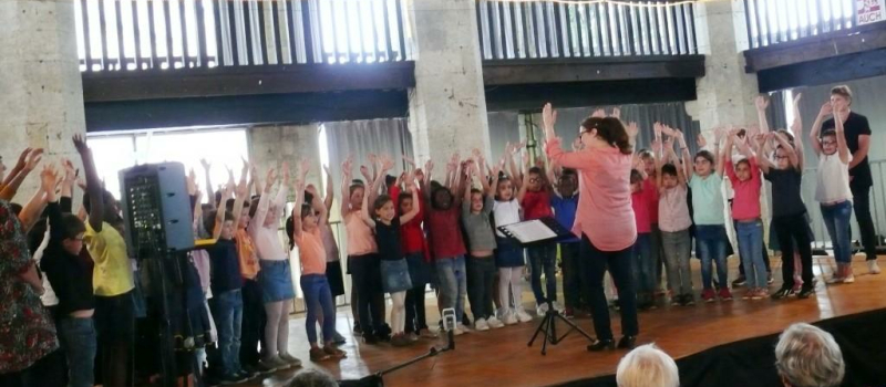 En prélude de la fête de la musique, les élèves de Rouget de Lisle ont offert un concert