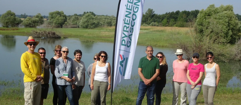 Le lac de l'Astarac, retenu pour l'opération Solidarité Territoires du Crédit Agricole Pyrénées-Gascogne