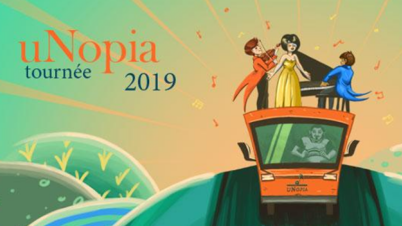 La musique classique en liberté... dans un camion-scène