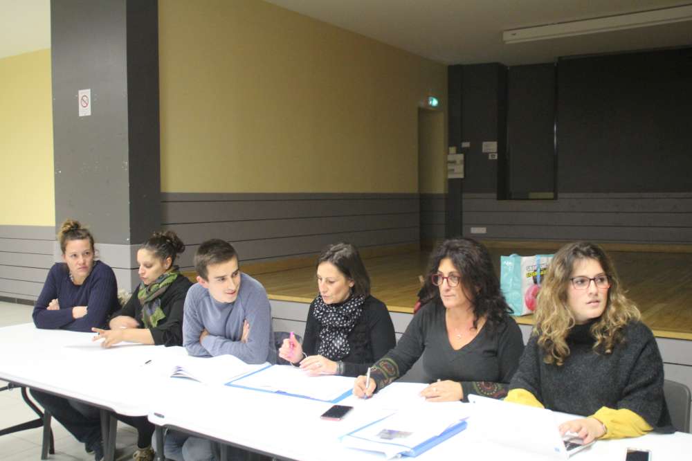 Le bureau du comité des fêtes