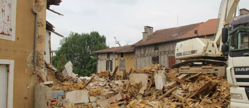 Les gros travaux ont commencé