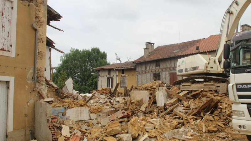 Les gros travaux ont commencé