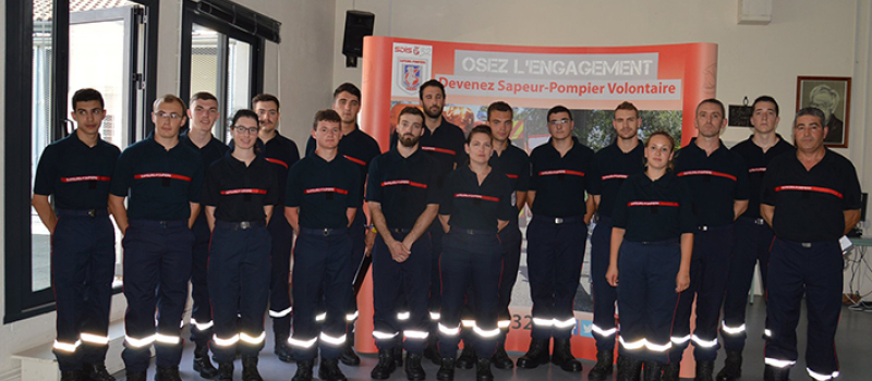 Du renfort de sapeurs pompiers volontaires