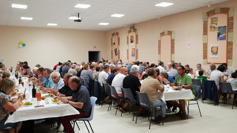 Escargolade à Roquebrune, le 20 juillet
