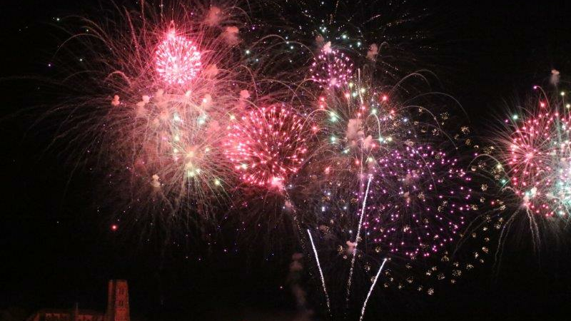 Le feu d'artifice du 13 juillet