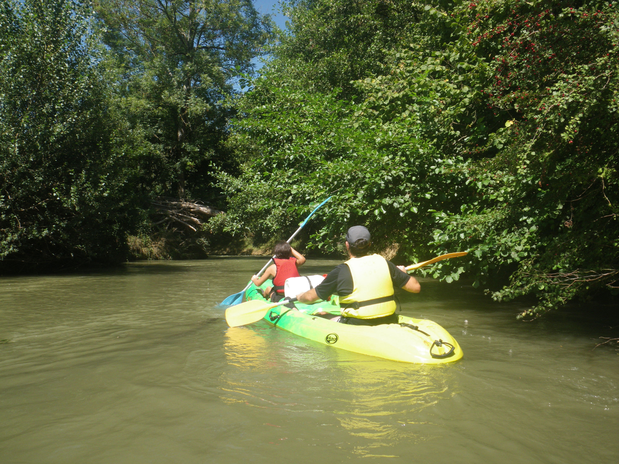 Sortie en canoë