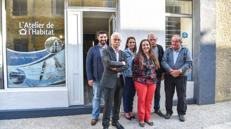 Une nouvelle enseigne.