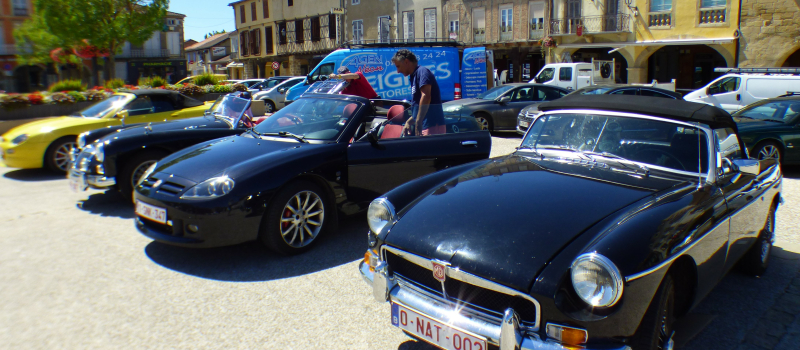 Le rallye des MG
