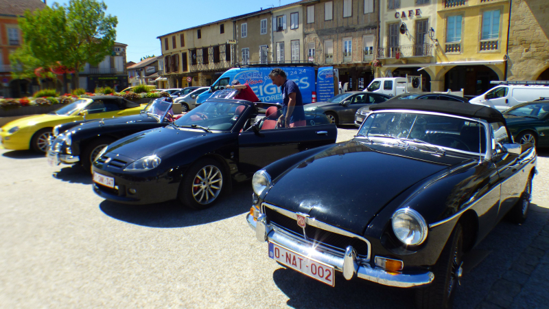 Le rallye des MG
