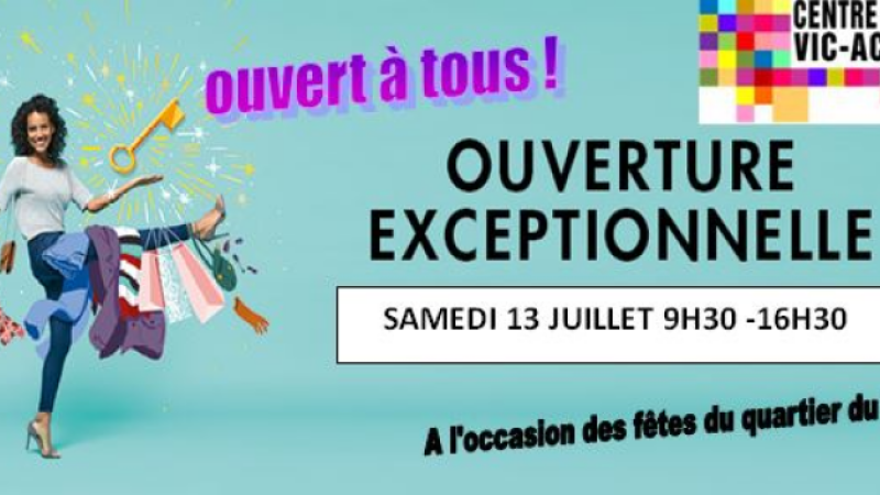 Ouverture du vestiaire solidaire