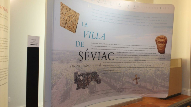  Archéologie gallo-romaine : Séviac s'expose à Flaran