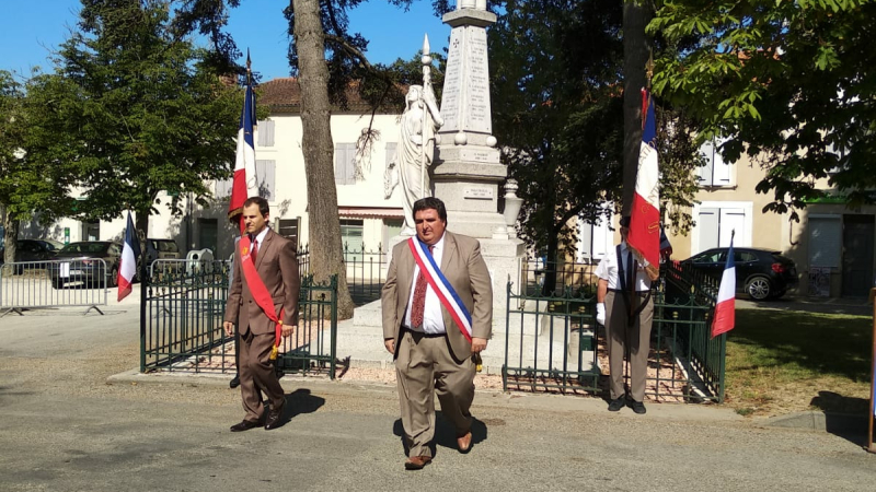 Cérémonie du 14 juillet : avec des remises de médaille de la ville