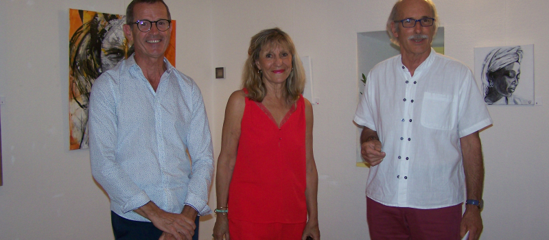 A la galerie Cap Montaut : exposition Frédérique Nadia Gros