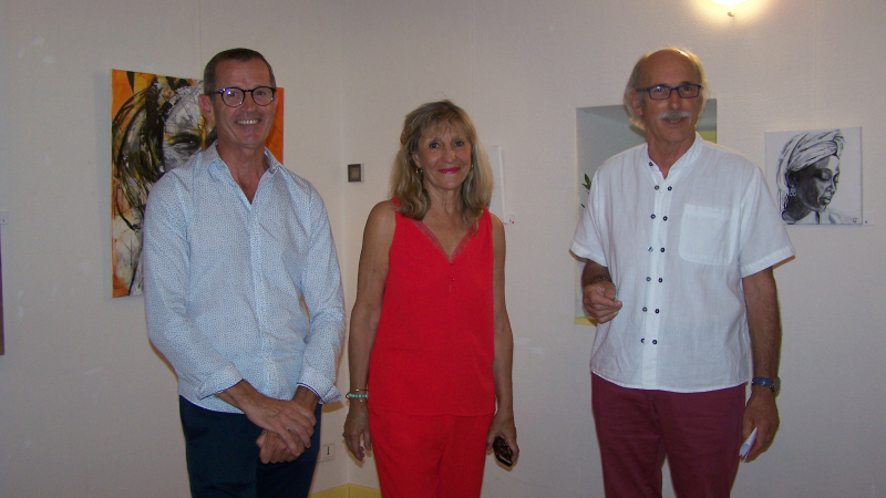 A la galerie Cap Montaut : exposition Frédérique Nadia Gros