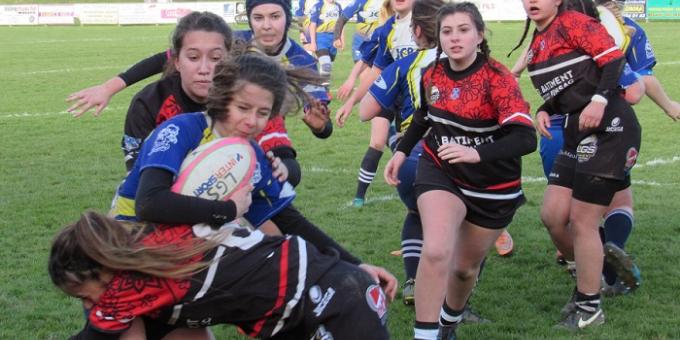 Rugby féminin à Mauvezin - Mars 2019