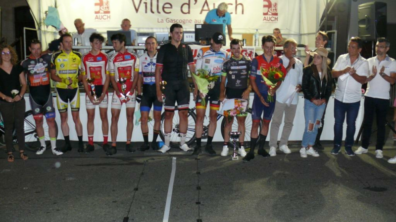 Nocturne cycliste de la ville d’Auch : une course rondement menée à 46 km/h de moyenne