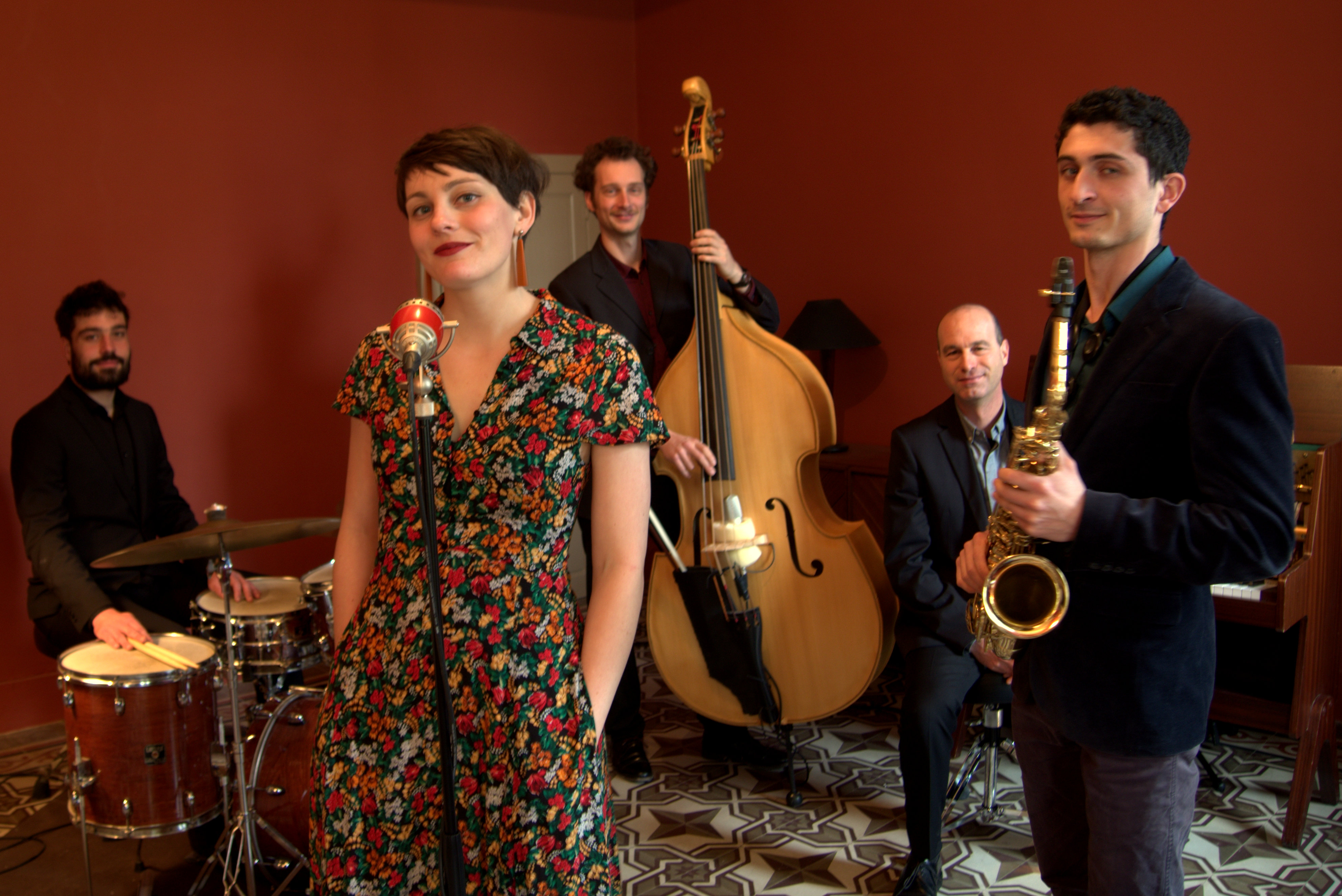 Clémence Lagier et ses musiciens