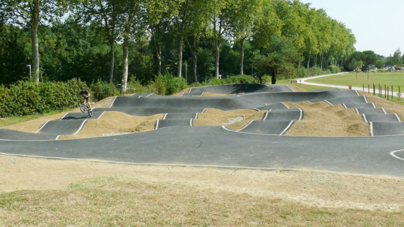 Le plus grand pumptrack d'Occitanie est à Samatan