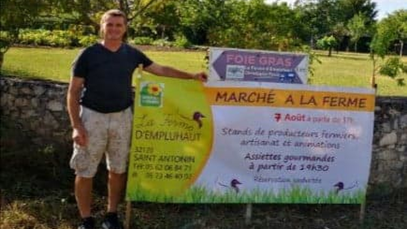 Tous au marché de la Ferme de Christophe Roux