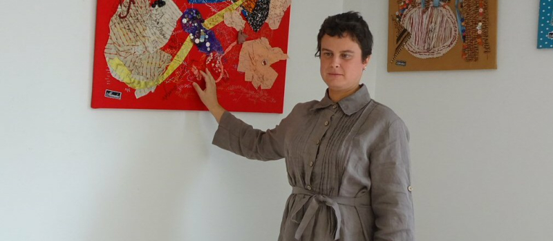 Audrey Zouré, une artiste extraordinaire à la médiathèque 