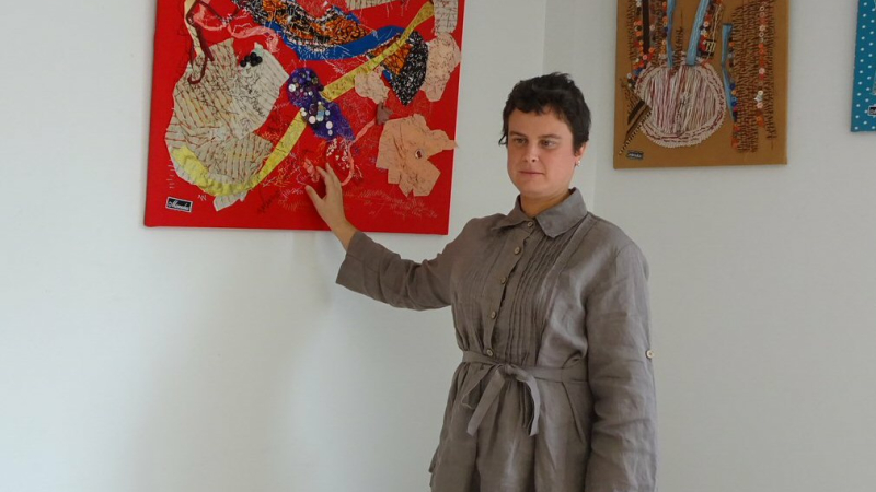 Audrey Zouré, une artiste extraordinaire à la médiathèque 