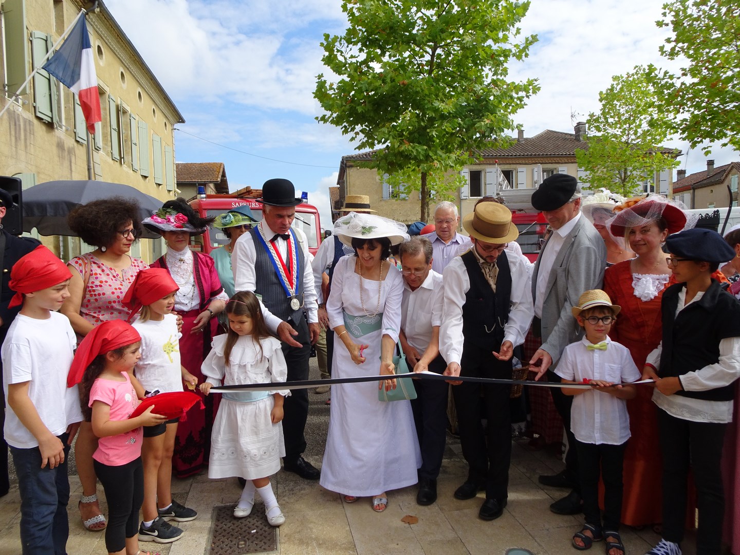 Une inauguration dans les règles ! 