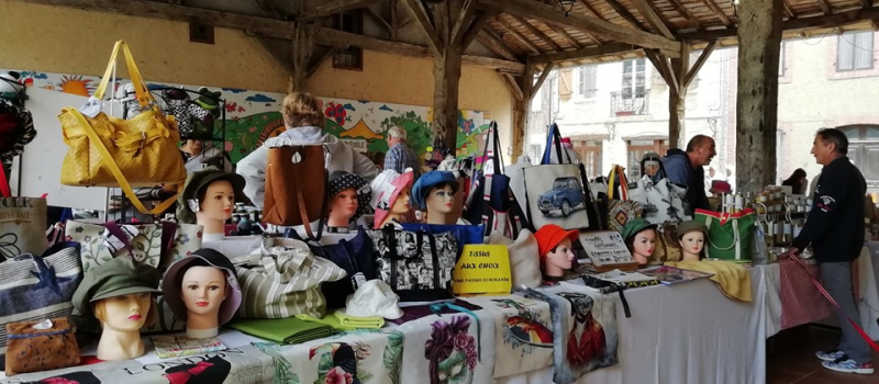 Dimanche pluvieux ! Marché heureux !