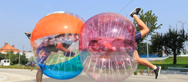 Bubble foot au stade municipal