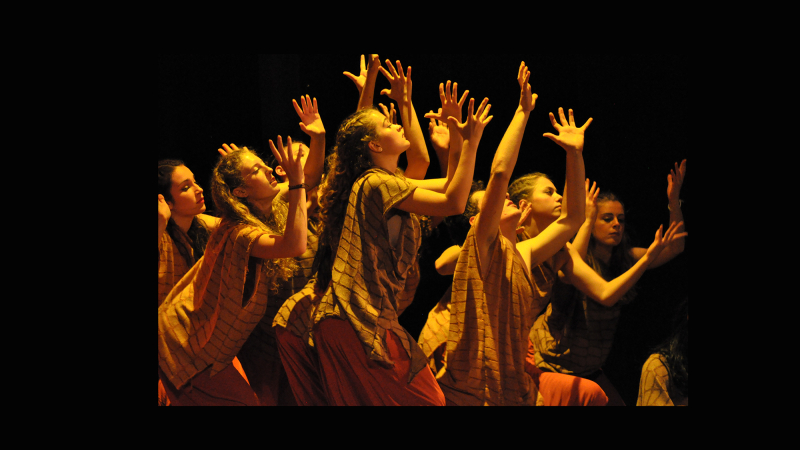 Spectacle de danse avec 200 danseurs aux arènes de Nogaro 