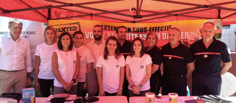 Les sapeurs-pompiers à la rencontre de la population