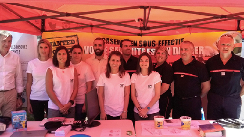 Les sapeurs-pompiers à la rencontre de la population