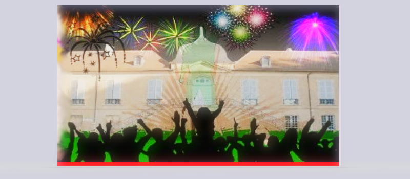 Le château en feu ...d'artifice