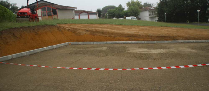 Un nouveau parking devant l’école maternelle