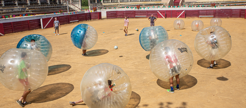 Bubble Foot à la fête de Toujouse  