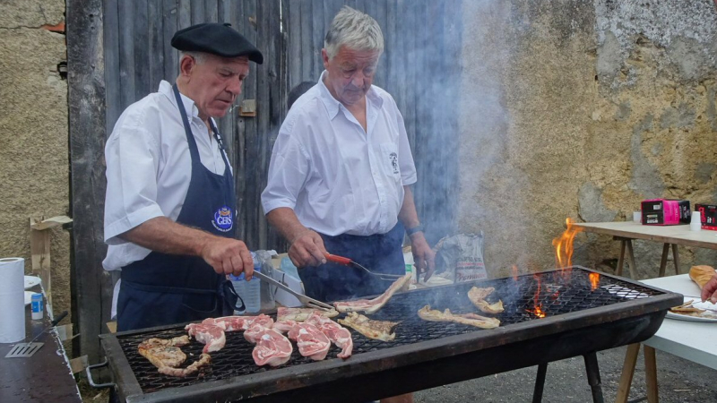 La " chuletada", une tradition maintenant bien établie 