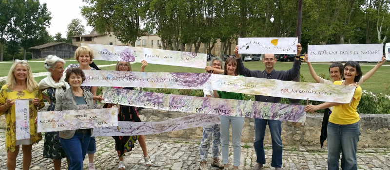 Un atelier très apprécié sur la calligraphie